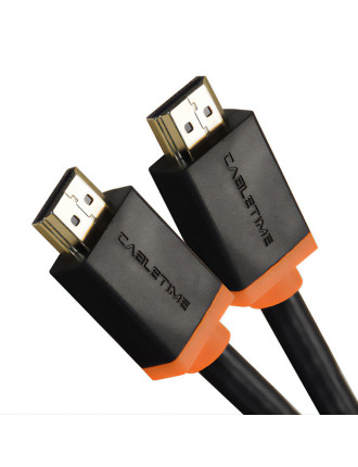 CABLETIME καλώδιο HDMI 2.0 CT-HE2GN, 4K/60Hz, 3m, μαύρο