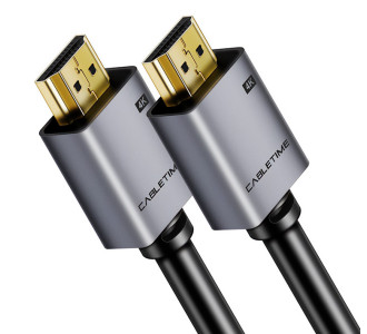 CABLETIME καλώδιο HDMI 2.0 CT-PHE2G, 4K/60Hz, 1m, μαύρο