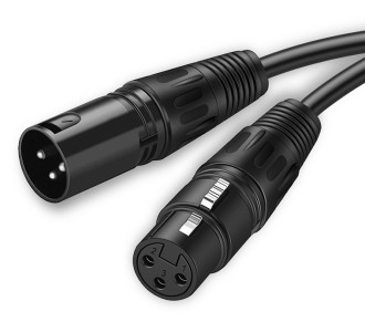 CABLETIME καλώδιο μικροφώνου XLR 11B24, 3-pin, 24AWG, 20m, μαύρο CABLETIME καλώδιο μικροφώνου XLR 11B24, 3-pin, 24AWG, 20m, μαύρο