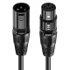 CABLETIME καλώδιο μικροφώνου XLR 11B24, 3-pin, 24AWG, 20m, μαύρο CABLETIME καλώδιο μικροφώνου XLR 11B24, 3-pin, 24AWG, 20m, μαύρο