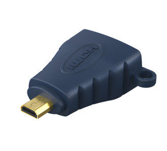 CABLETIME αντάπτορας micro HDMI σε HDMI HA16R, 4K/60Hz, μπλε
