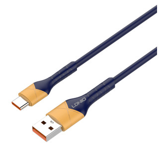 LDNIO καλώδιο USB-C σε USB LS801, 30W, 1m, μπλε