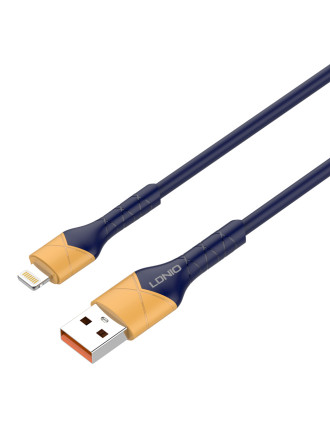 LDNIO καλώδιο Lightning σε USB LS801, 30W, 1m, μπλε LDNIO καλώδιο Lightning σε USB LS801, 30W, 1m, μπλε