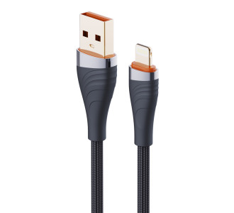 LDNIO καλώδιο Lightning σε USB LS691, 30W, 1m, γκρι LDNIO καλώδιο Lightning σε USB LS691, 30W, 1m, γκρι
