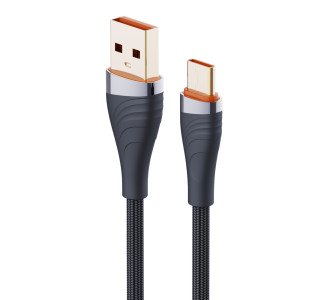 LDNIO καλώδιο USB-C σε USB LS691, 30W, 1m, γκρι