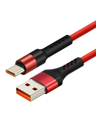 CABLETIME καλώδιο USB-C σε USB CT-PU32, 2.4A, 480Mbps, 1m, κόκκινο CABLETIME καλώδιο USB-C σε USB CT-PU32, 2.4A, 480Mbps, 1m, κόκκινο