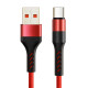 CABLETIME καλώδιο USB-C σε USB CT-PU32, 2.4A, 480Mbps, 1m, κόκκινο CABLETIME καλώδιο USB-C σε USB CT-PU32, 2.4A, 480Mbps, 1m, κόκκινο