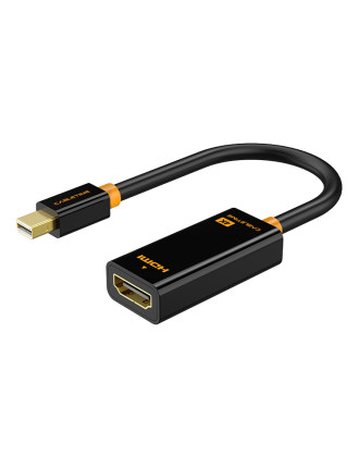 CABLETIME αντάπτορας mini DisplayPort σε HDMI CT-AV589-02G4K, 4K/30Hz, μαύρος