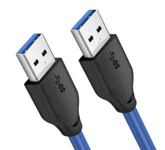 CABLETIME καλώδιο USB 3.0 CT-C160-U3-AMAM, 5Gbps, 2m, μπλε