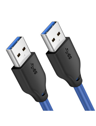 CABLETIME καλώδιο USB 3.0 CT-C160-U3-AMAM, 5Gbps, 2m, μπλε