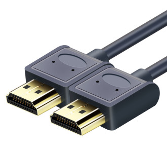 CABLETIME καλώδιο HDMI AV540-USHEAAG με Ethernet, slim, 4K/60Hz, 18 Gbps, 1.8m, μπλε