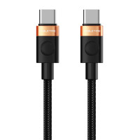 CABLETIME καλώδιο USB-C CT-CM60, 60W, 480Mbps, 1m, μαύρο CABLETIME καλώδιο USB-C CT-CM60, 60W, 480Mbps, 1m, μαύρο