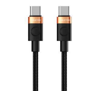 CABLETIME καλώδιο USB-C CT-CM60, 60W, 480Mbps, 1m, μαύρο