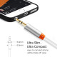 CABLETIME καλώδιο ήχου 3.5mm CT-AV311-P11G, gold plated, 3m, λευκό
