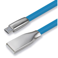 CABLETIME καλώδιο micro USB σε USB θηλυκό CT-PU32-ZFUM, flat, 480Mbps, 1m, μπλε CABLETIME καλώδιο micro USB σε USB θηλυκό CT-PU32-ZFUM, flat, 480Mbps, 1m, μπλε