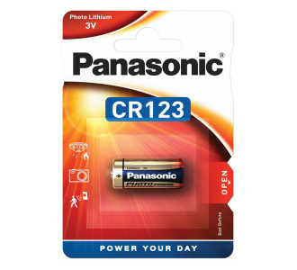 PANASONIC μπαταρία λιθίου, CR123, 3V, 1τμχ