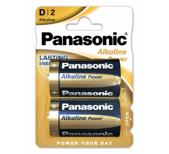 PANASONIC αλκαλικές μπαταρίες Alkaline Power, D/LR20, 1.5V, 2τμχ PANASONIC αλκαλικές μπαταρίες Alkaline Power, D/LR20, 1.5V, 2τμχ