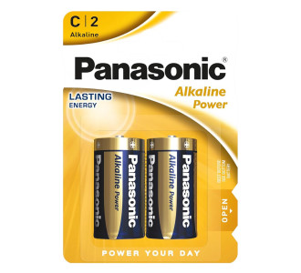 PANASONIC αλκαλικές μπαταρίες Alkaline Power LR14/C, 1.5V, 2τμχ PANASONIC αλκαλικές μπαταρίες Alkaline Power LR14/C, 1.5V, 2τμχ