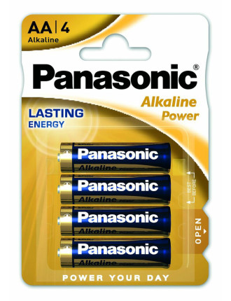 PANASONIC αλκαλικές μπαταρίες Alkaline Power, AA/LR6, 1.5V, 4τμχ PANASONIC αλκαλικές μπαταρίες Alkaline Power, AA/LR6, 1.5V, 4τμχ