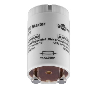 GOOBAY LED starter 54555 για λάμπες T8 LED tube, 30W, IP20 GOOBAY LED starter 54555 για λάμπες T8 LED tube, 30W, IP20