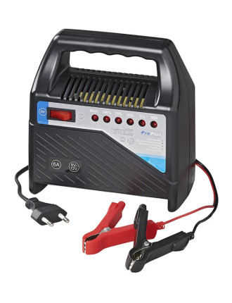 PROPLUS φορτιστής μπαταρίας αυτοκινήτου 550097, 6V/12V, 6A PROPLUS φορτιστής μπαταρίας αυτοκινήτου 550097, 6V/12V, 6A
