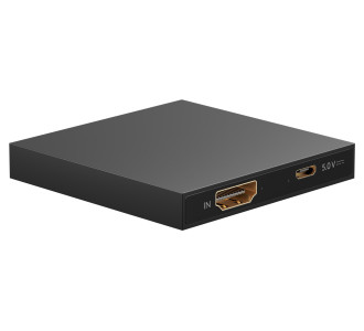 GOOBAY HDMI splitter 58480, 2 σε 1, 4K/30Hz, μαύρο GOOBAY HDMI splitter 58480, 2 σε 1, 4K/30Hz, μαύρο