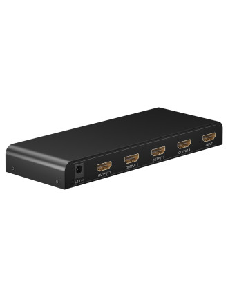 GOOBAY HDMI splitter 58482, 4 σε 1, 4K/30Hz, μαύρο GOOBAY HDMI splitter 58482, 4 σε 1, 4K/30Hz, μαύρο