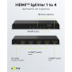 GOOBAY HDMI splitter 58482, 4 σε 1, 4K/30Hz, μαύρο GOOBAY HDMI splitter 58482, 4 σε 1, 4K/30Hz, μαύρο