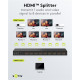 GOOBAY HDMI splitter 58484, 8 σε 1, 4K/60Hz, μαύρο GOOBAY HDMI splitter 58484, 8 σε 1, 4K/60Hz, μαύρο