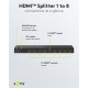 GOOBAY HDMI splitter 58484, 8 σε 1, 4K/60Hz, μαύρο GOOBAY HDMI splitter 58484, 8 σε 1, 4K/60Hz, μαύρο