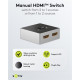 GOOBAY HDMI switch 58486, 2-in σε 1-out, 4K/60Hz, μαύρο GOOBAY HDMI switch 58486, 2-in σε 1-out, 4K/60Hz, μαύρο