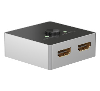 GOOBAY HDMI switch 58486, 2-in σε 1-out, 4K/60Hz, μαύρο