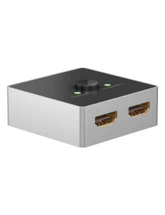 GOOBAY HDMI switch 58486, 2-in σε 1-out, 4K/60Hz, μαύρο GOOBAY HDMI switch 58486, 2-in σε 1-out, 4K/60Hz, μαύρο