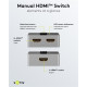 GOOBAY HDMI switch 58486, 2-in σε 1-out, 4K/60Hz, μαύρο GOOBAY HDMI switch 58486, 2-in σε 1-out, 4K/60Hz, μαύρο