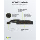 GOOBAY HDMI switch 58488, 3-in σε 1-out, 4K/60Hz, μαύρο GOOBAY HDMI switch 58488, 3-in σε 1-out, 4K/60Hz, μαύρο