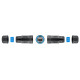 GOOBAY αδιάβροχος σύνδεσμος RJ45 Cat 6A 59582, IP68, μαύρος GOOBAY αδιάβροχος σύνδεσμος RJ45 Cat 6A 59582, IP68, μαύρος
