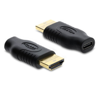DELOCK αντάπτορας HDMI σε USB-C 61075, 4K/60Hz, μαύρος