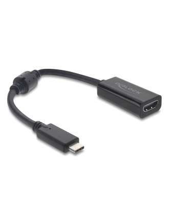 DELOCK αντάπτορας USB-C σε HDMI 61085, 8K/60Hz, μαύρος