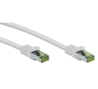 GOOBAY καλώδιο δικτύου 61105, CAT 8.1 S/FTP, copper, GHMT, 2m, λευκό