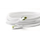 GOOBAY καλώδιο δικτύου 61111, CAT 8.1 S/FTP, copper, LSZH, 20m, λευκό GOOBAY καλώδιο δικτύου 61111, CAT 8.1 S/FTP, copper, LSZH, 20m, λευκό
