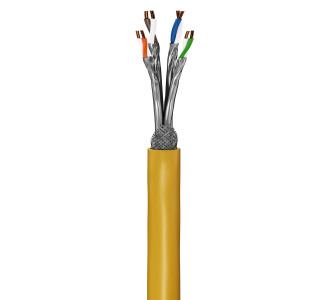 GOOBAY καλώδιο δικτύου 61126, CAT 8.1 S/FTP, copper, GHMT, 25m, κίτρινο GOOBAY καλώδιο δικτύου 61126, CAT 8.1 S/FTP, copper, GHMT, 25m, κίτρινο