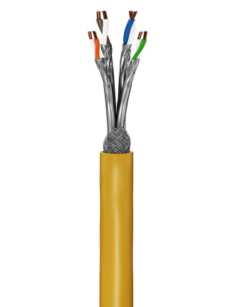 GOOBAY καλώδιο δικτύου 61126, CAT 8.1 S/FTP, copper, GHMT, 25m, κίτρινο GOOBAY καλώδιο δικτύου 61126, CAT 8.1 S/FTP, copper, GHMT, 25m, κίτρινο