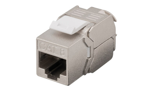 GOOBAY keystone module RJ45 CΑΤ 8.1 61129, STP, 2000 MHz, GHMT, ασημί