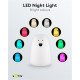 GOOBAY LED φωτιστικό νυκτός πολική αρκούδα 61647, RGB, επαναφορτιζόμενο, λευκό