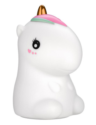 GOOBAY LED φωτιστικό νυκτός μονόκερος 61649, RGB, επαναφορτιζόμενο, λευκό