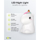 GOOBAY LED φωτιστικό νυκτός μονόκερος 61649, RGB, επαναφορτιζόμενο, λευκό