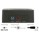 DELOCK docking station για 2.5" ή 3.5" SATA HDD/SSD 62661, 2 θέσεων, 6Gbps, clone function, μαύρο DELOCK docking station για 2.5" ή 3.5" SATA HDD/SSD 62661, 2 θέσεων, 6Gbps, clone function, μαύρο