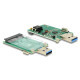 DELOCK αντάπτορας USB σε mSATA 62681, 5Gbps
