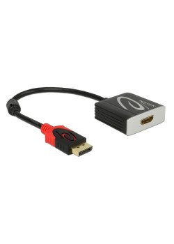 DELOCK αντάπτορας DisplayPort 1.2 σε HDMI 62734, 4K, active, μαύρος