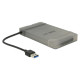 DELOCK αντάπτορας USB σε SATA 62742 με θήκη για 2.5" HDD/SSD, 6Gbps DELOCK αντάπτορας USB σε SATA 62742 με θήκη για 2.5" HDD/SSD, 6Gbps